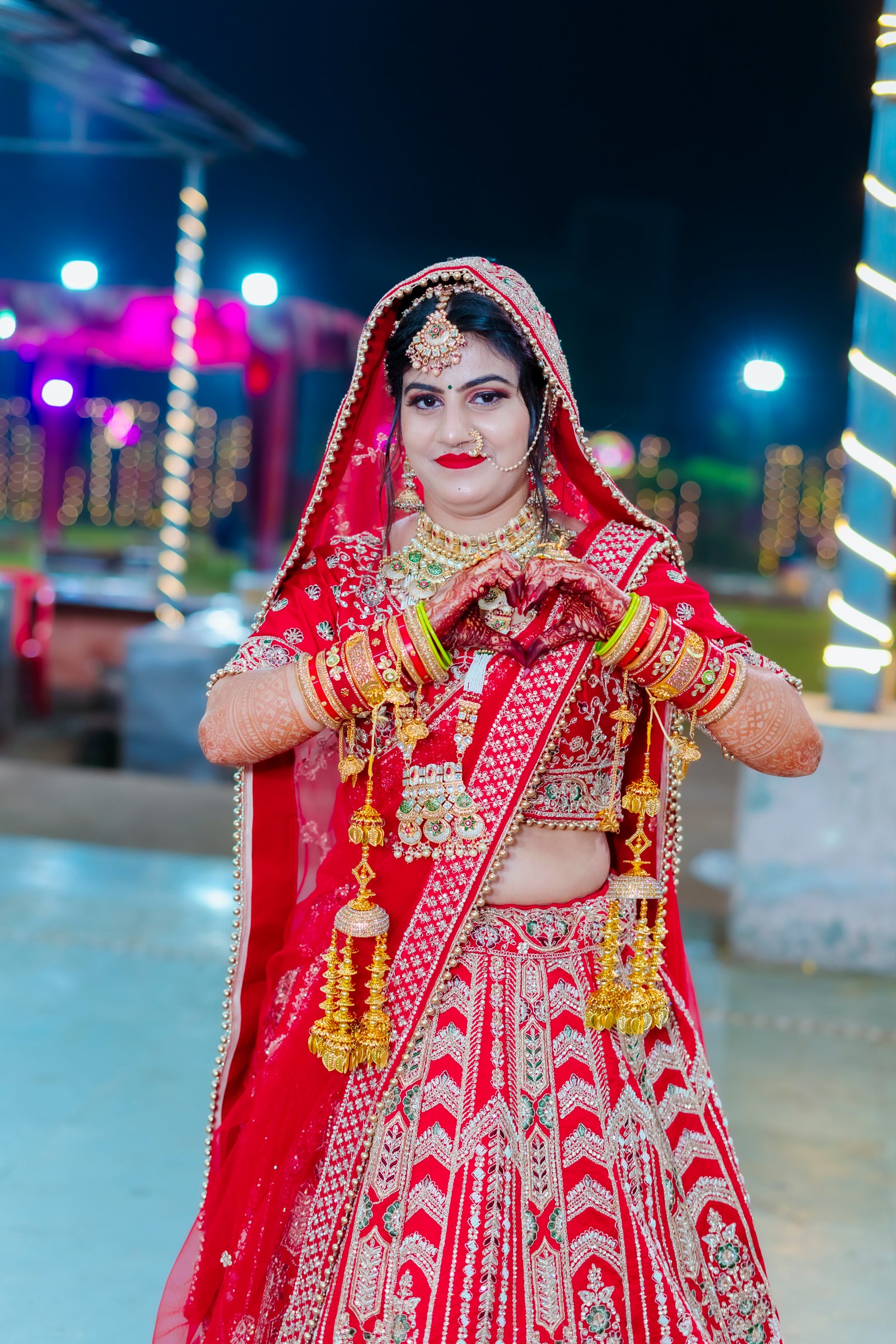Reception stage entry candid photography